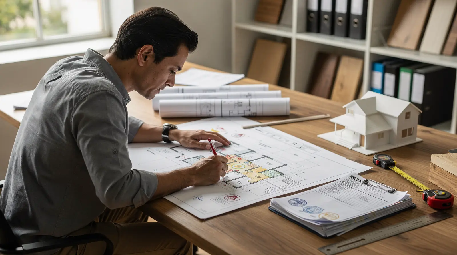 Design and engineering typically takes about 3 to 4 months to produce architectural and structural